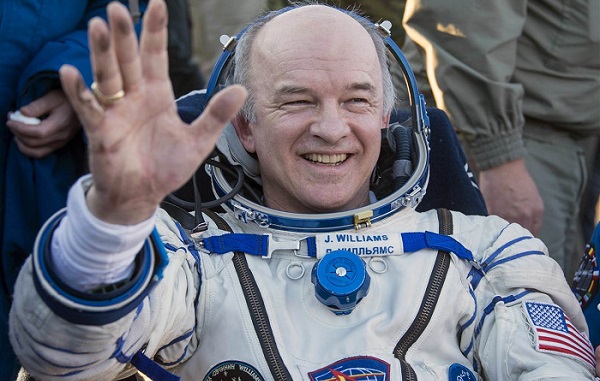 astronaut jeff williams NASA record